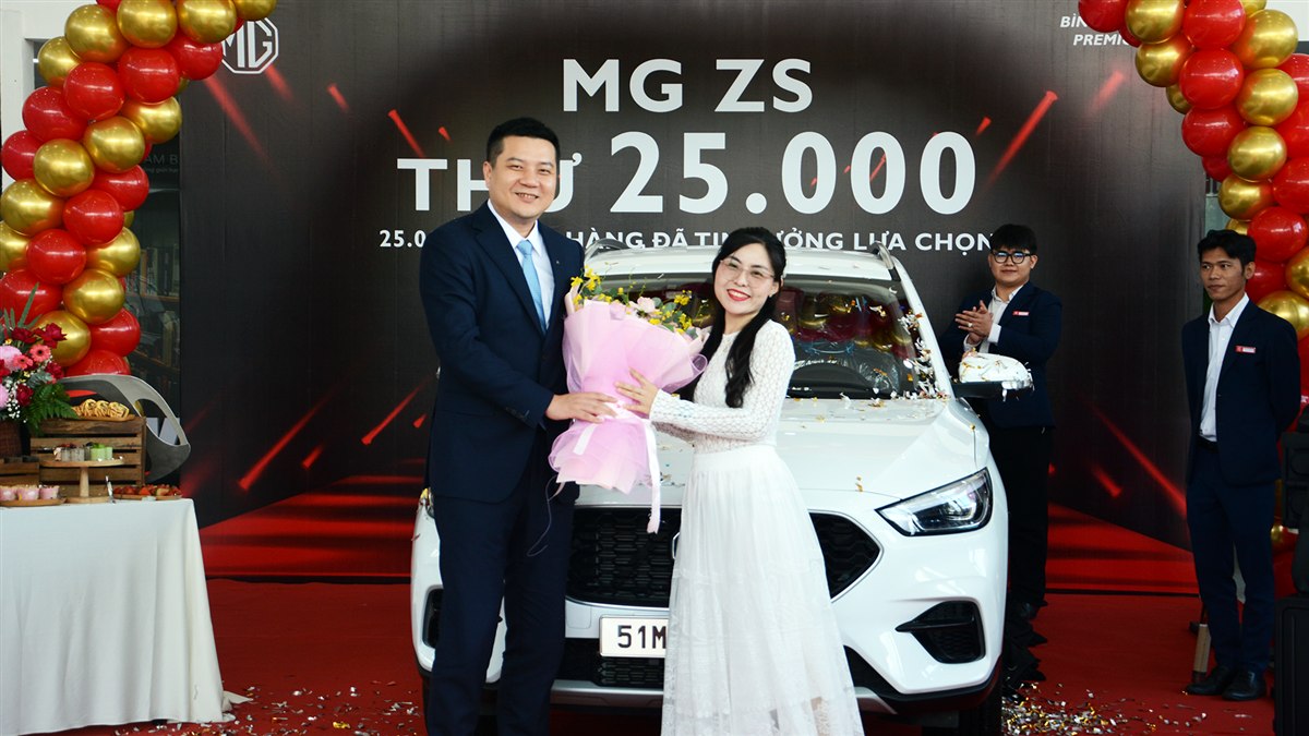 Lễ kỷ niệm MG ZS thứ 25.000 tại Việt Nam 2026