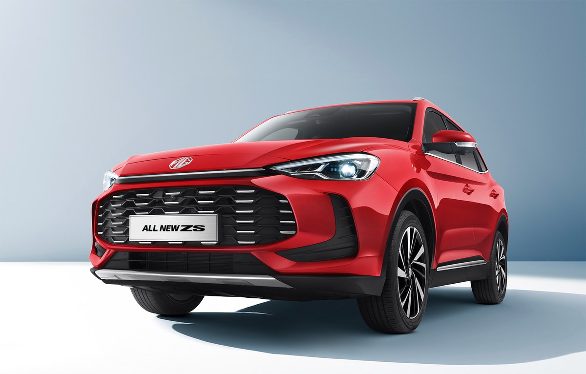Mặt trước hai tầng của MG All New ZS