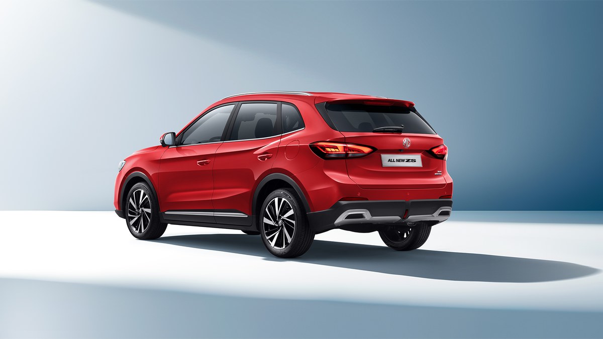 All New MG ZS nhìn chéo phía sau