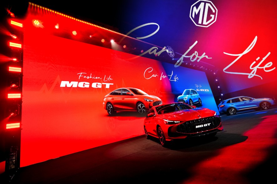 Sân khấu giới thiệu MG GT ngày 16/10/2026